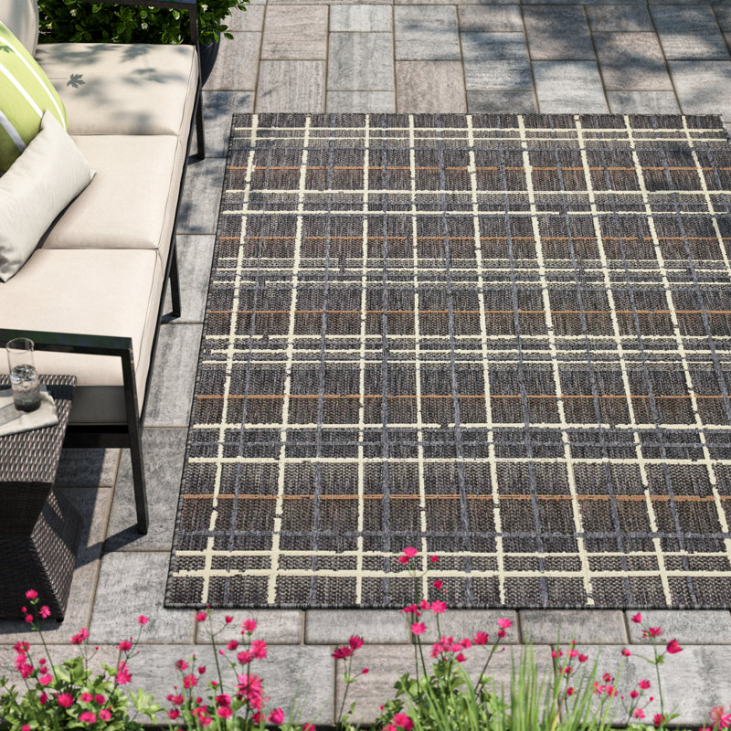 Trent Austin Design® Pesina II Charcoal / Multi Indoor